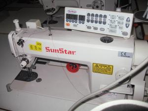 Sunstar programozható símatűző varrógép szervomotorral