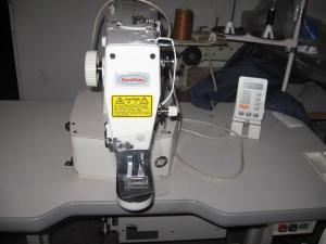 Sunstar programozgató reteszelő varrógép